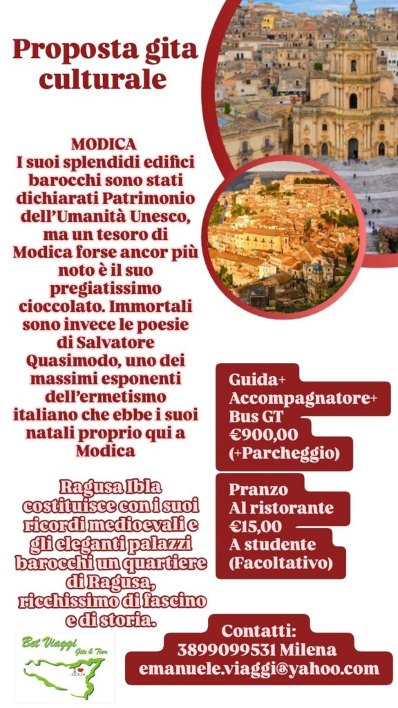 Proposta Tour Ragusa Ibla