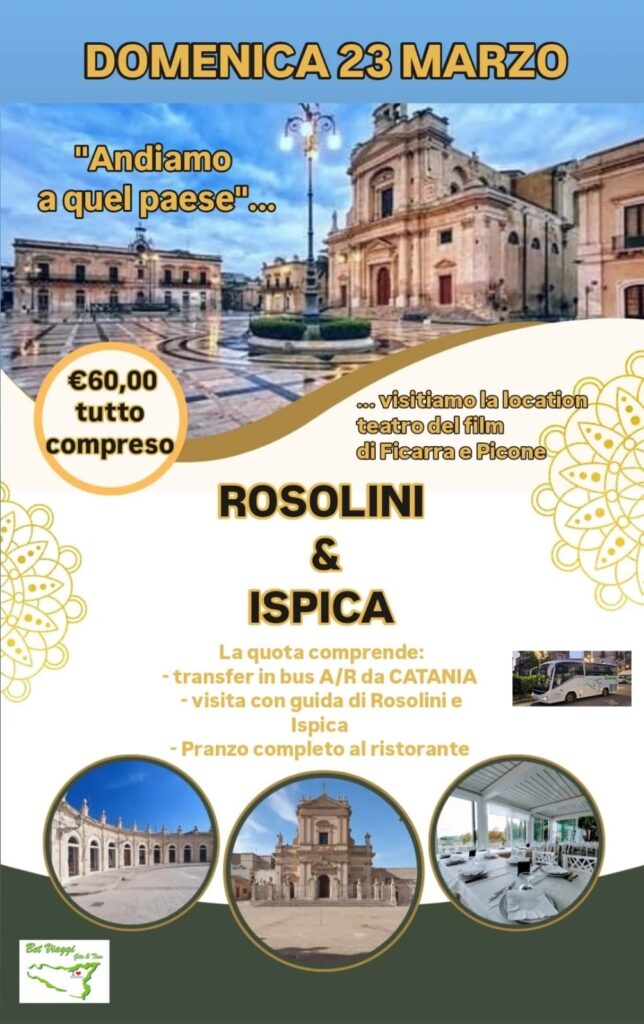 23/03 – Rosolini e Ispica